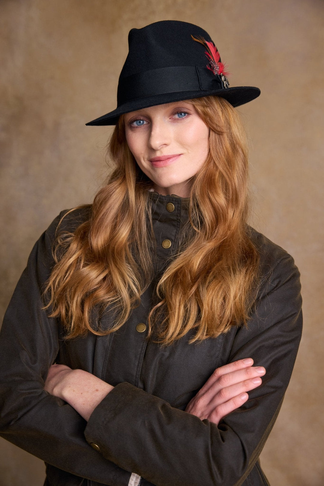 Jack Murphy Ireland - Kildare Felt Trilby Hat - Black - Hats