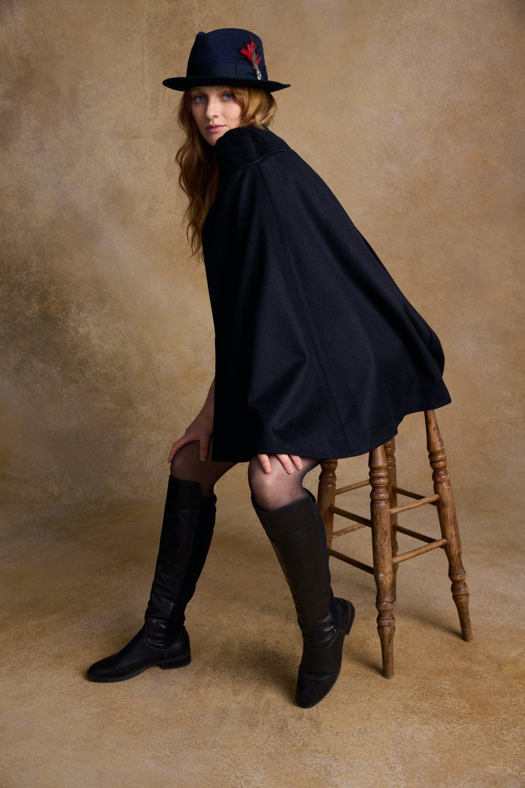 Jack Murphy Ireland - Kildare Felt Trilby Hat - Navy - Hats