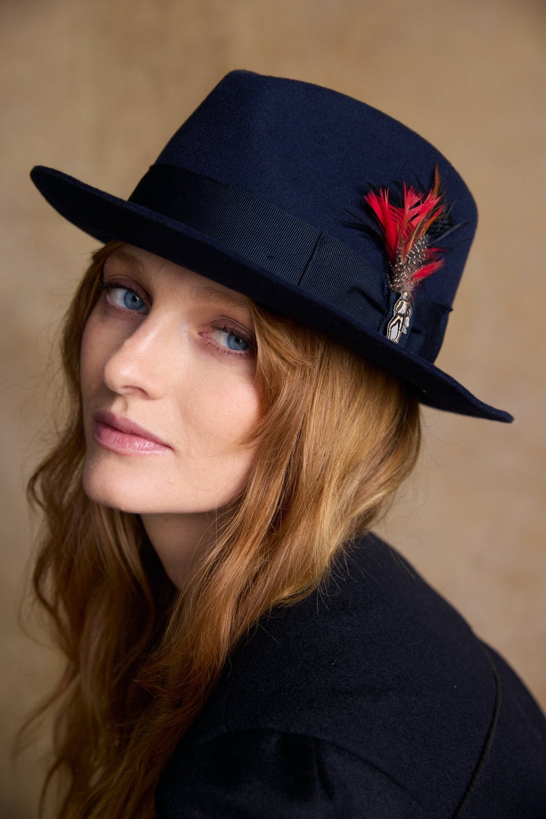 Jack Murphy Ireland - Kildare Felt Trilby Hat - Navy - Hats