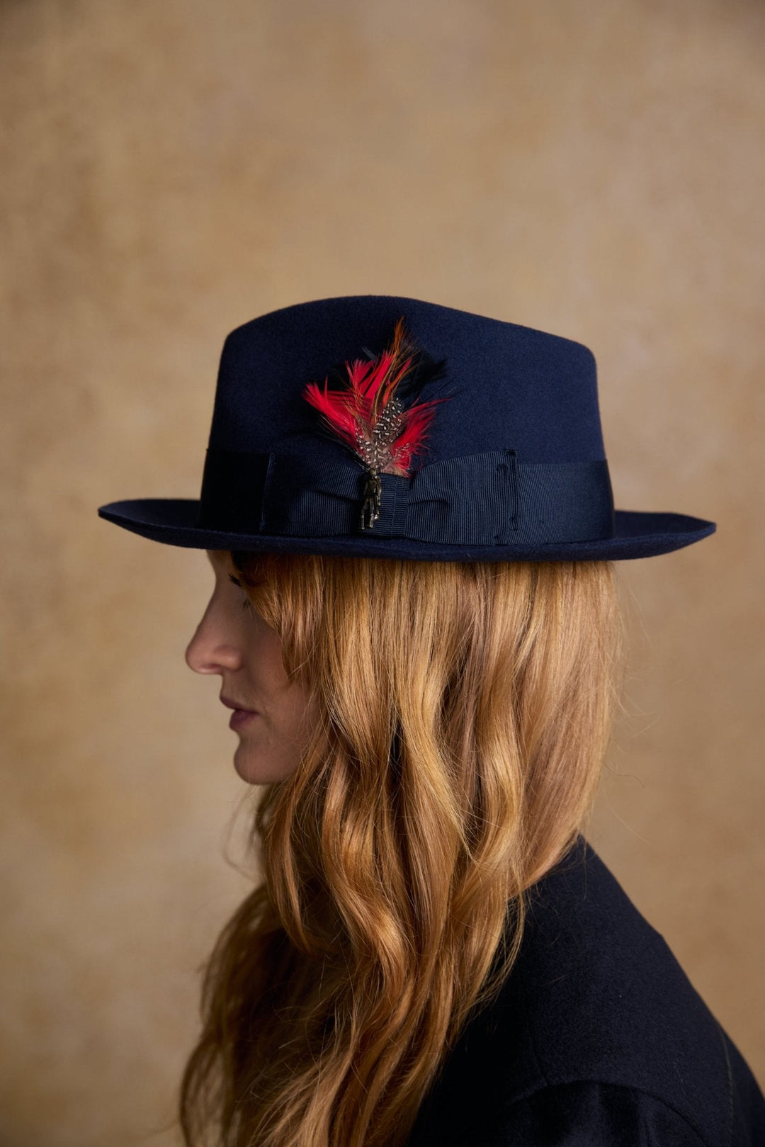 Jack Murphy Ireland - Kildare Felt Trilby Hat - Navy - Hats