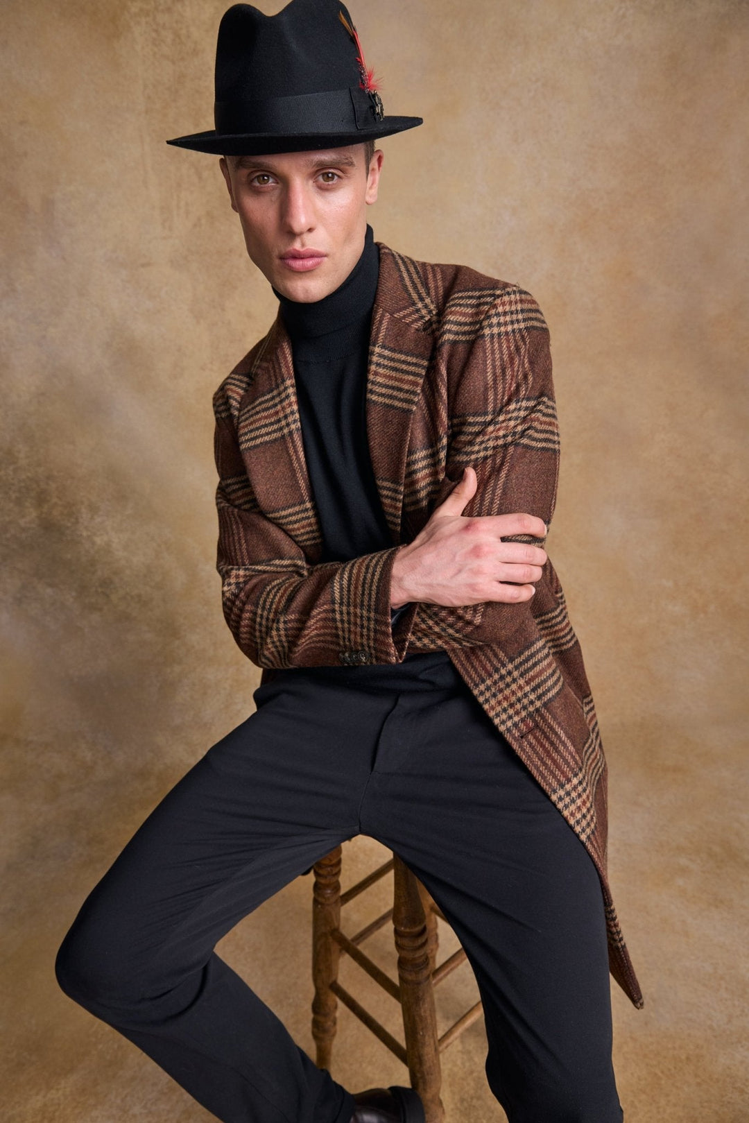 Jack Murphy Ireland - Kildare Felt Trilby Hat - Black - Hats