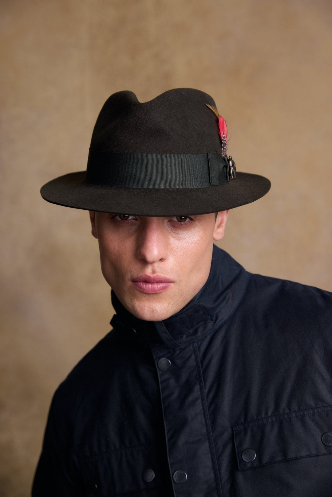 Jack Murphy Ireland - Kildare Felt Trilby Hat - Olive - Hats