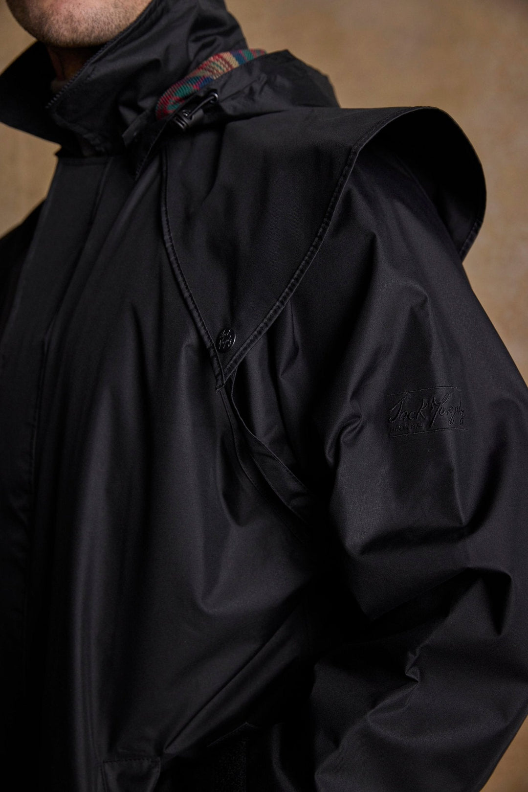 Jack Murphy Ireland - Lambourne Waterproof Coat - Black - Waterproof