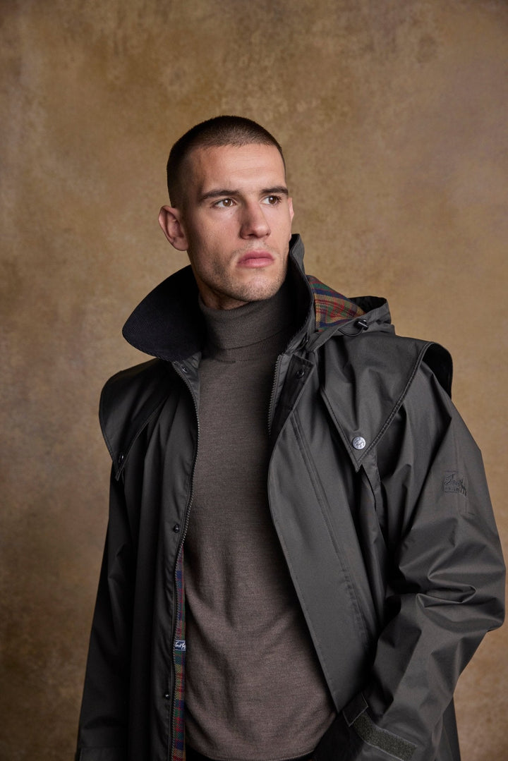 Jack Murphy Ireland - Lambourne Waterproof Coat - Olive - Waterproof