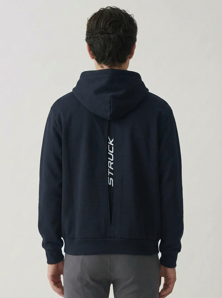 Brushed Hoodie - Navy
