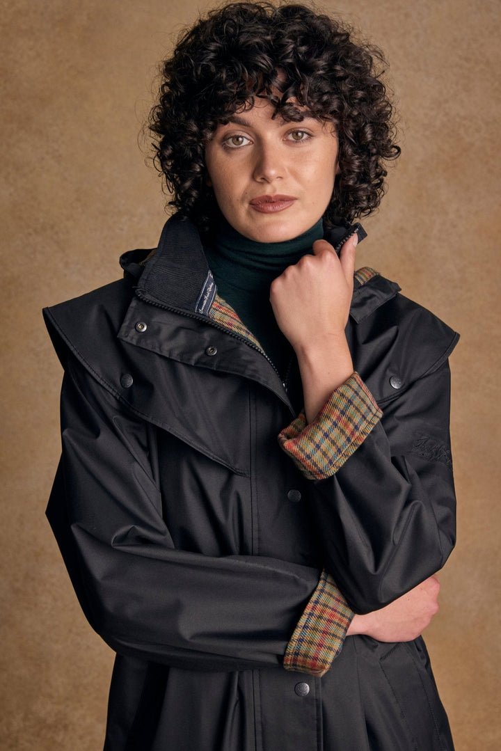 Jack Murphy Ireland - Malvern Waterproof Coat - Black - Waterproof