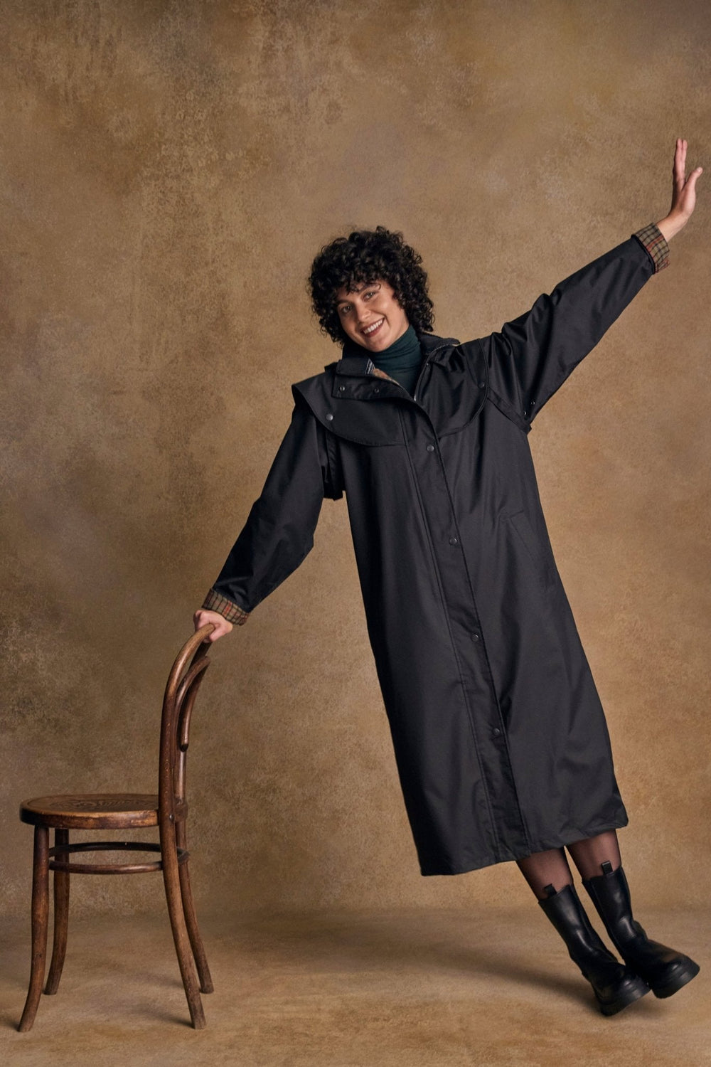 Jack Murphy Ireland - Malvern Waterproof Coat - Black - Waterproof