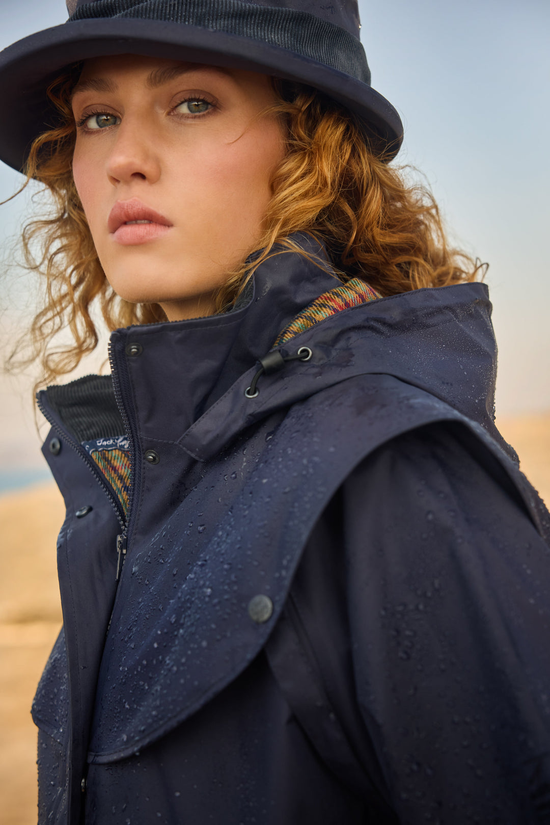 Malvern Waterproof Hat - Navy