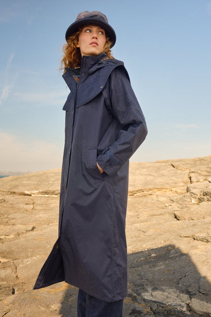 Malvern Waterproof Coat - Navy