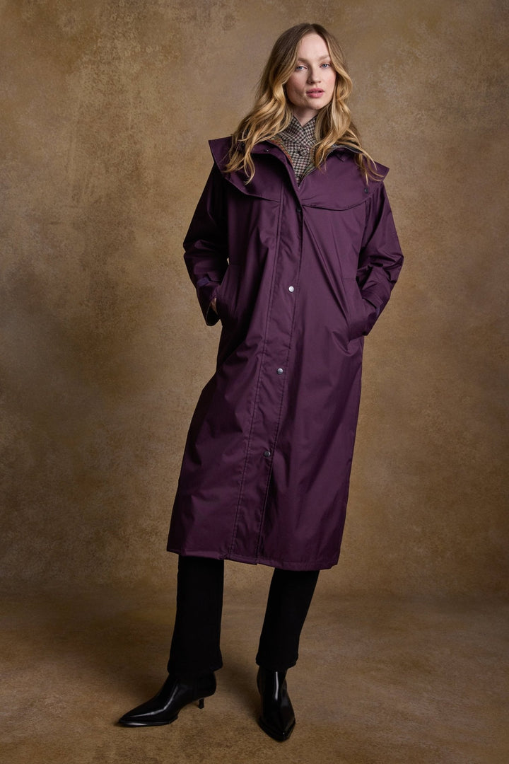 Jack Murphy Ireland - Malvern Waterproof Coat - Blackberry - Waterproof