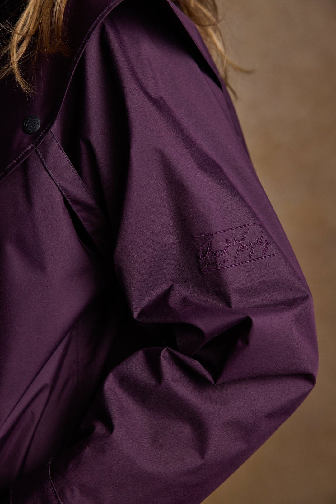 Jack Murphy Ireland - Malvern Waterproof Coat - Blackberry - Waterproof