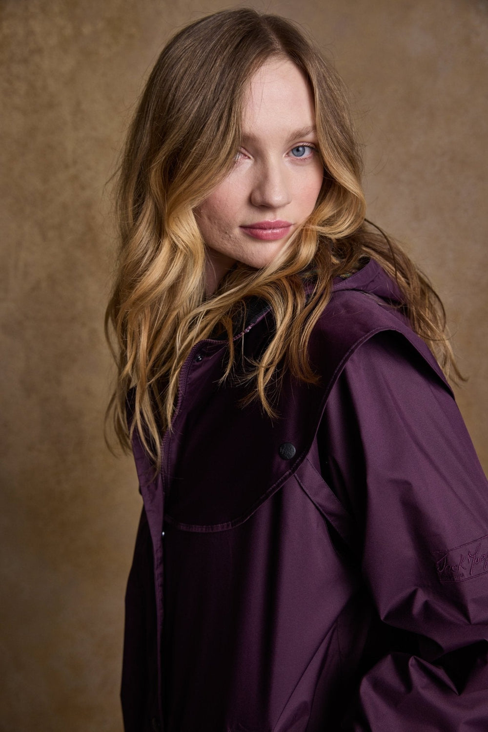 Jack Murphy Ireland - Malvern Waterproof Coat - Blackberry - Waterproof