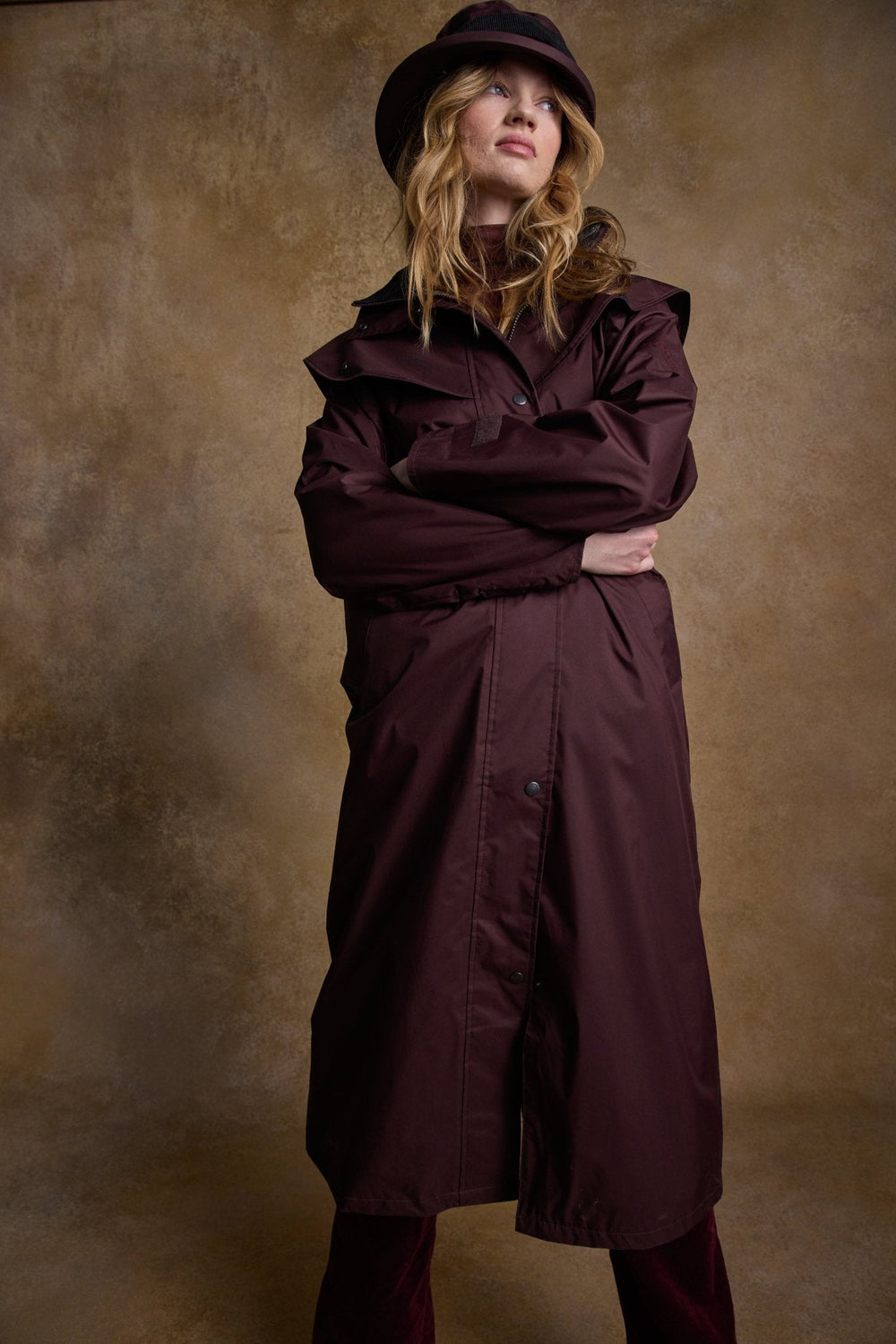 Jack Murphy Ireland - Malvern Waterproof Coat - Deep Claret - Waterproof