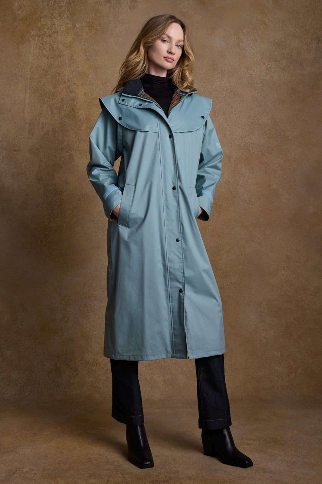Jack Murphy Ireland - Malvern Waterproof Coat - Smoke Blue - Waterproof