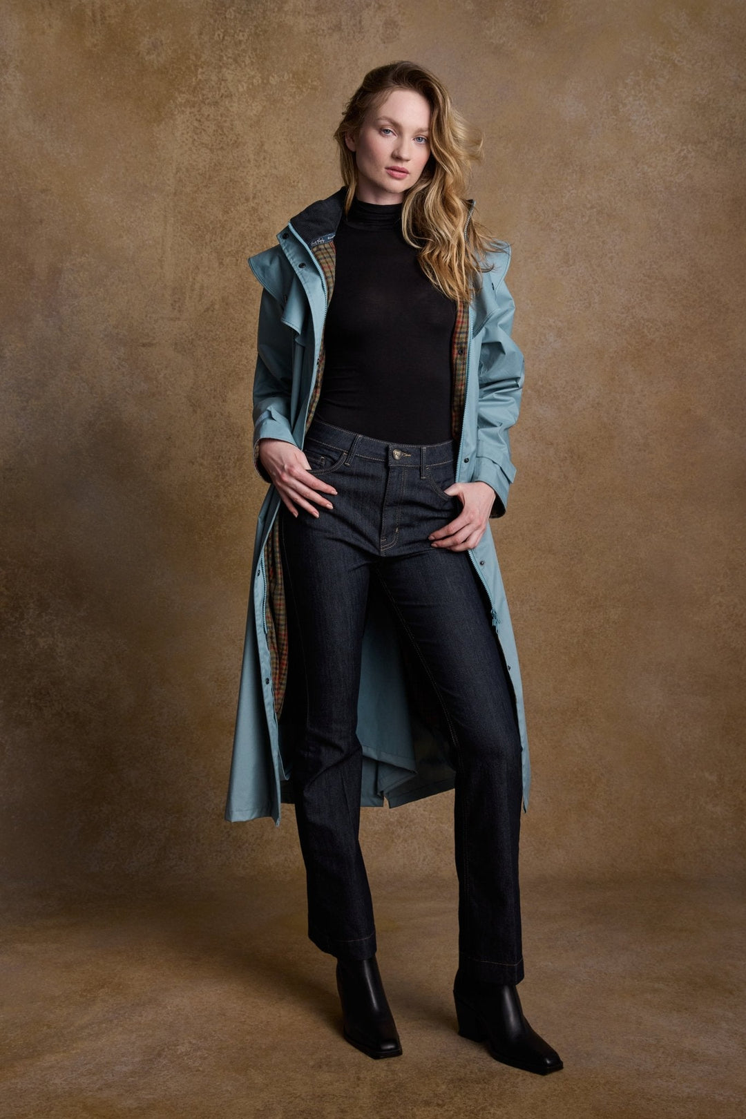 Jack Murphy Ireland - Malvern Waterproof Coat - Smoke Blue - Waterproof