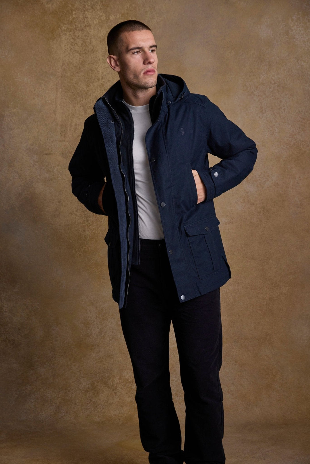 Jack Murphy Ireland - Michael Waterproof Jacket - Navy - Waterproof