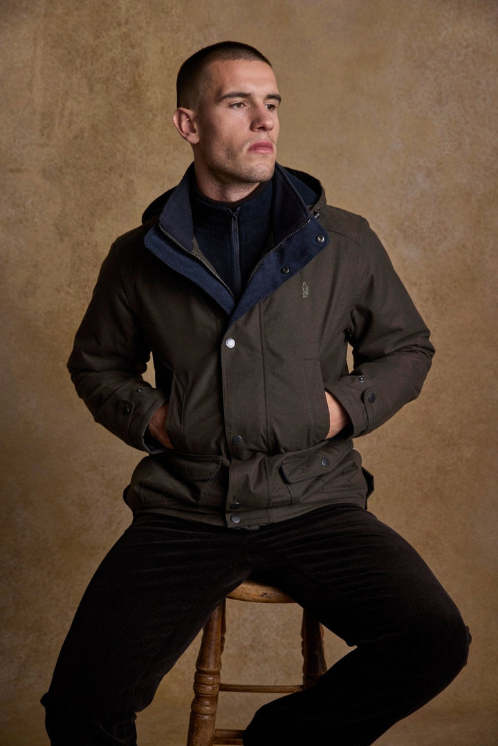 Jack Murphy Ireland - Michael Waterproof Jacket - Olive - Waterproof