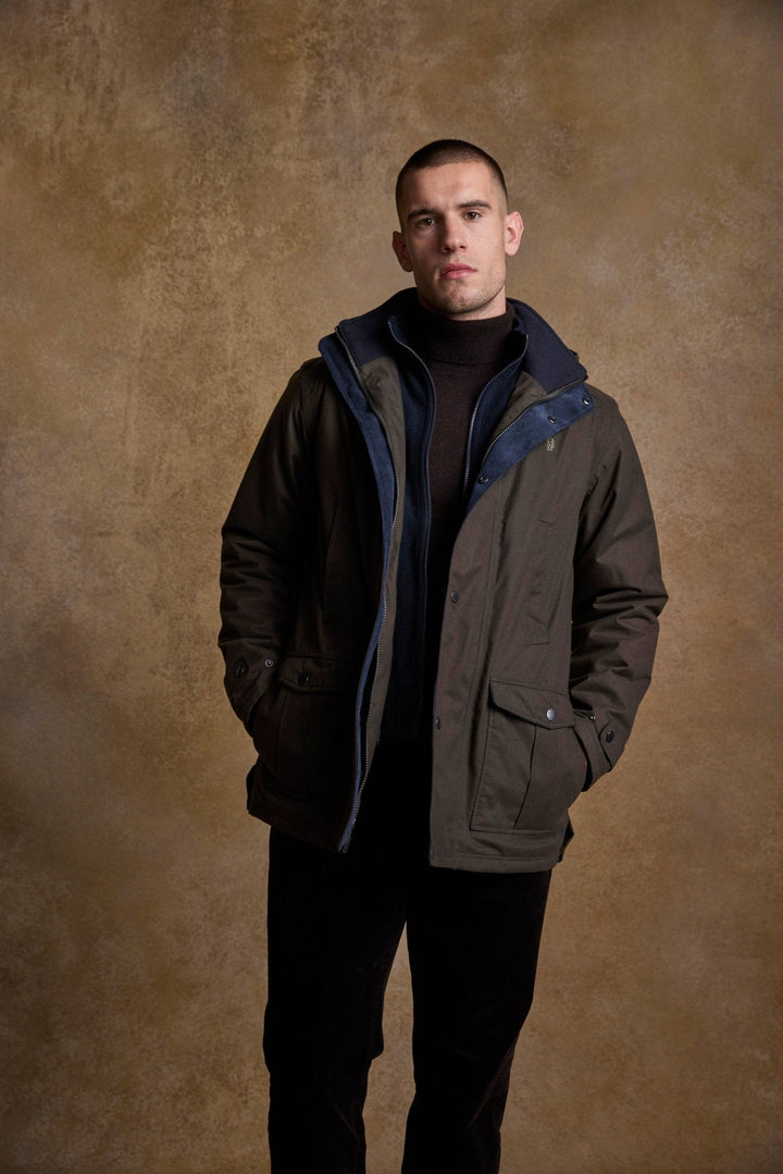 Jack Murphy Ireland - Michael Waterproof Jacket - Olive - Waterproof