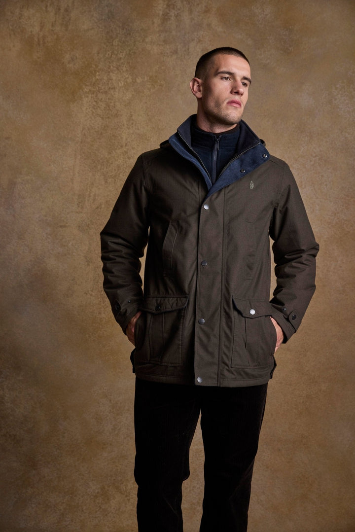 Jack Murphy Ireland - Michael Waterproof Jacket - Olive - Waterproof
