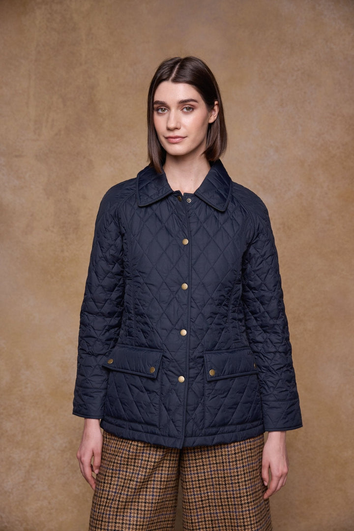 Jack Murphy Ireland - Molly Quilted Jacket - Navy - Quilts & Gilets