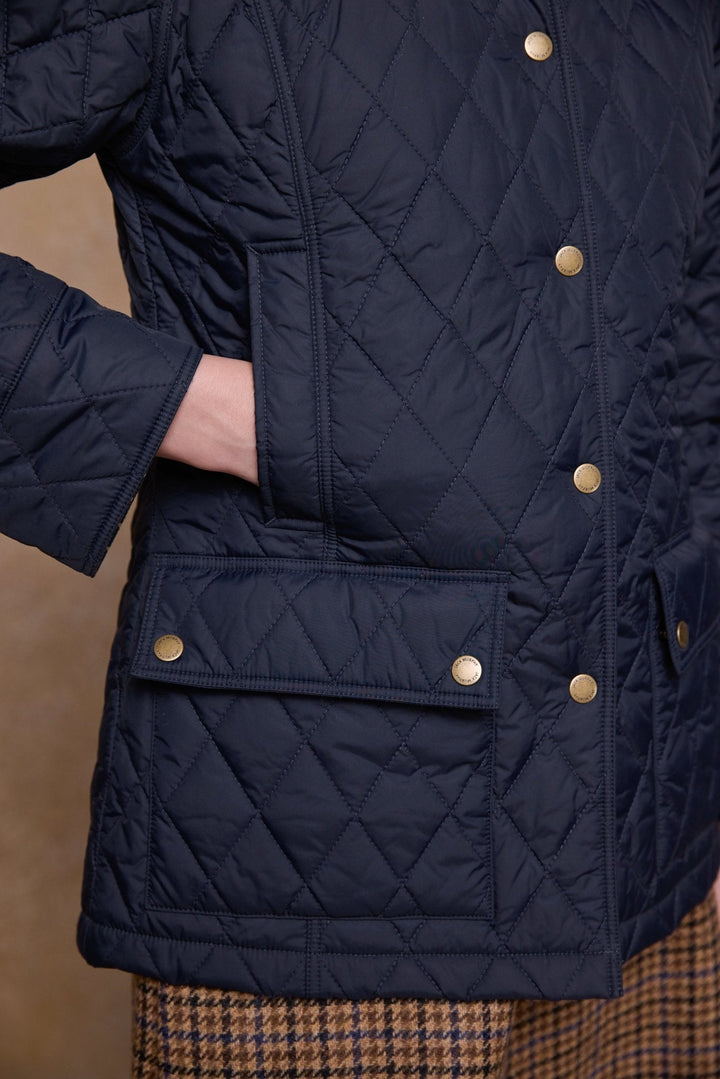 Jack Murphy Ireland - Molly Quilted Jacket - Navy - Quilts & Gilets