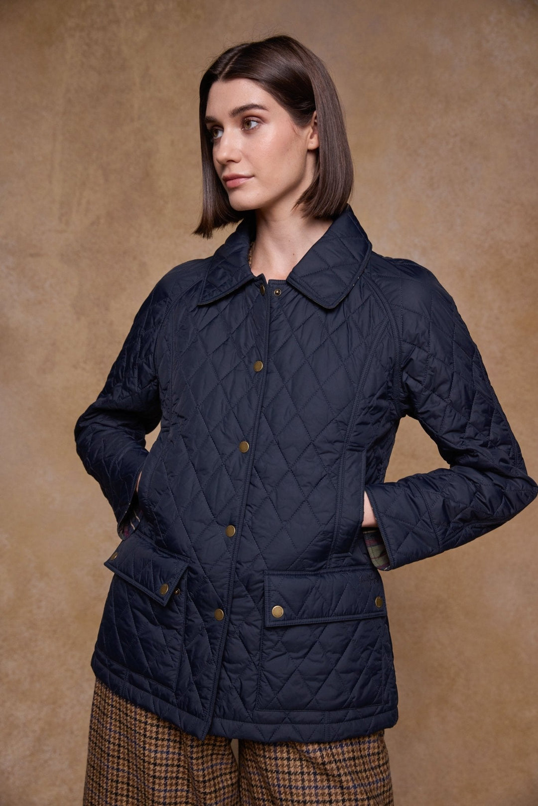 Jack Murphy Ireland - Molly Quilted Jacket - Navy - Quilts & Gilets