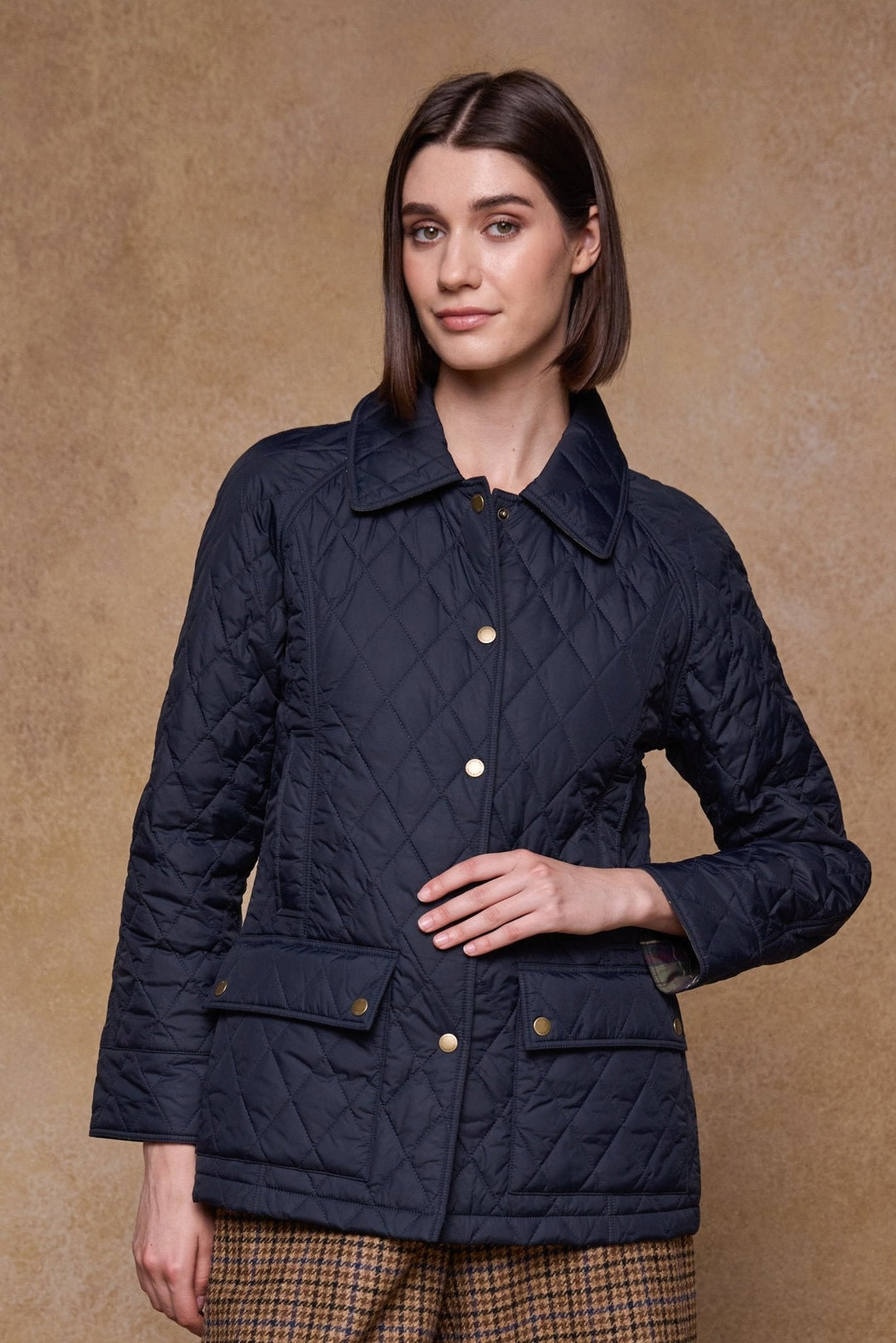 Jack Murphy Ireland - Molly Quilted Jacket - Navy - Quilts & Gilets