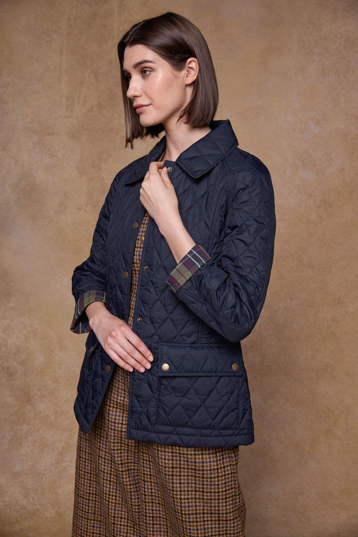 Jack Murphy Ireland - Molly Quilted Jacket - Navy - Quilts & Gilets