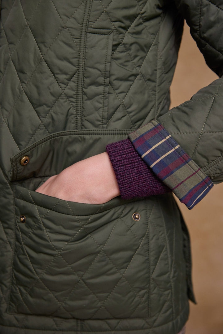 Jack Murphy Ireland - Molly Quilted Jacket - Olive - Quilts & Gilets