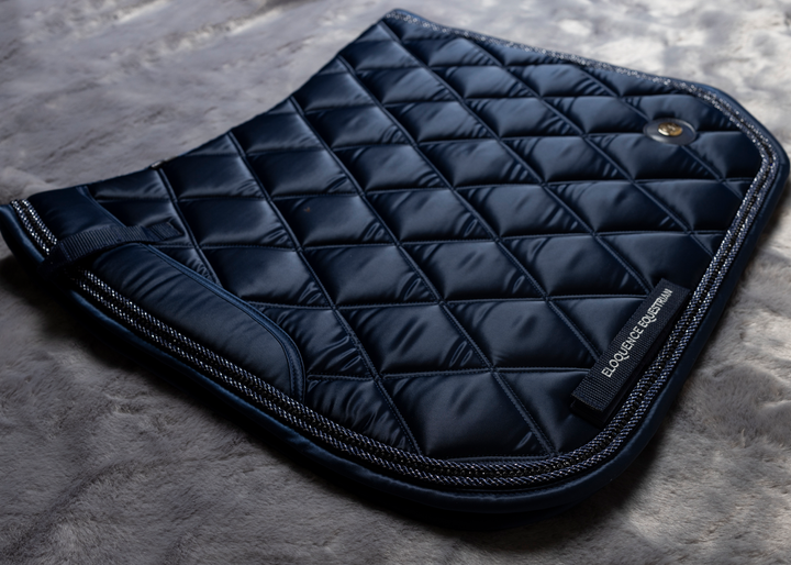 'The Prince' Navy Jewel Saddle Pad