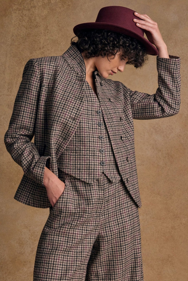 Jack Murphy Ireland - Boston Felt Hat - Burgundy - Hats