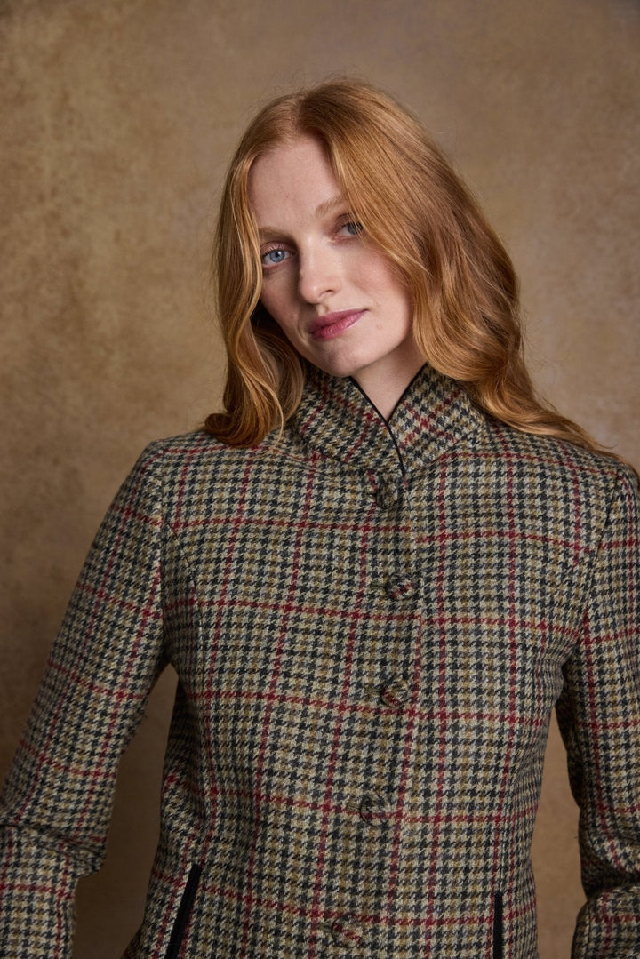 Jack Murphy Ireland - Nicole Tweed Jacket - Hacking Check - Tweed