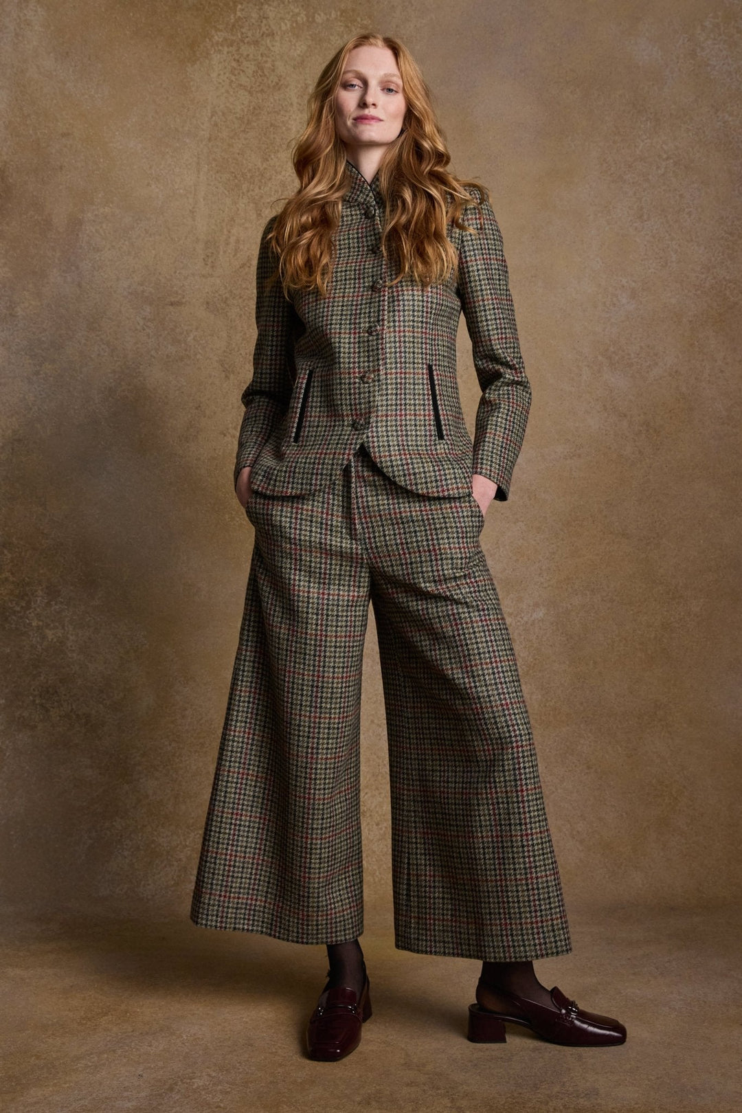 Jack Murphy Ireland - Nicole Tweed Jacket - Hacking Check - Tweed