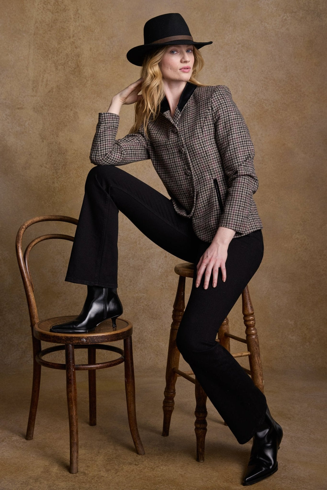 Jack Murphy Ireland - Boston Felt Hat - Black - Hats