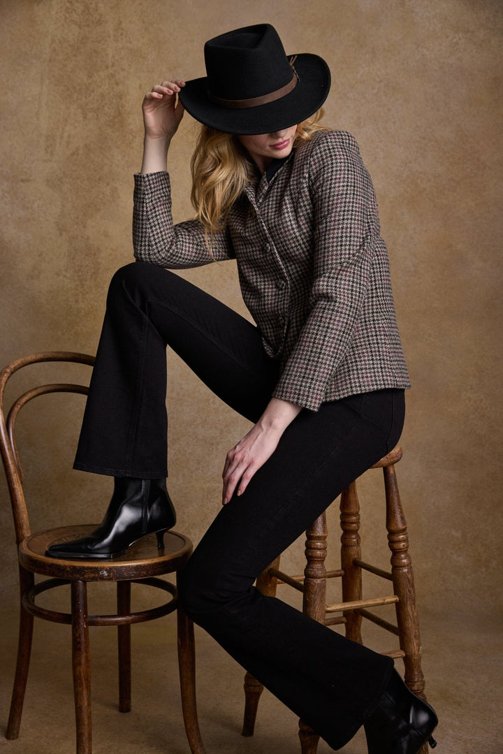 Jack Murphy Ireland - Boston Felt Hat - Black - Hats