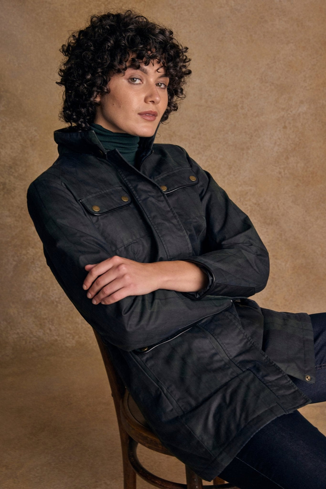 Jack Murphy Ireland - Orla Wax Jacket - Blackwatch - Wax