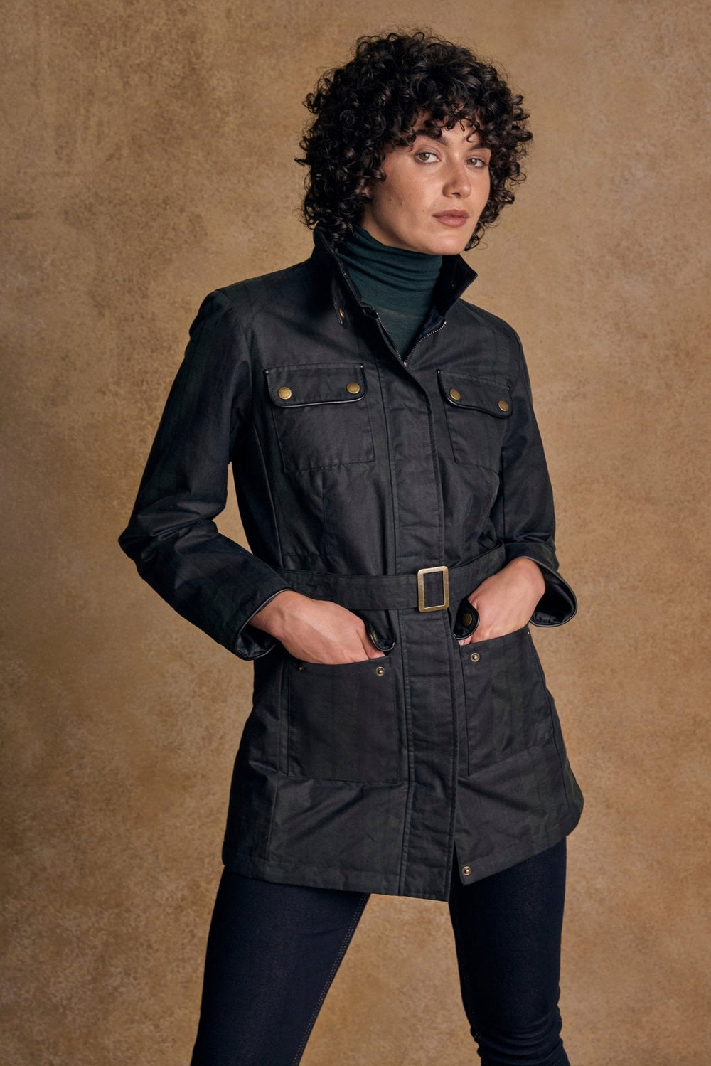 Jack Murphy Ireland - Orla Wax Jacket - Blackwatch - Wax