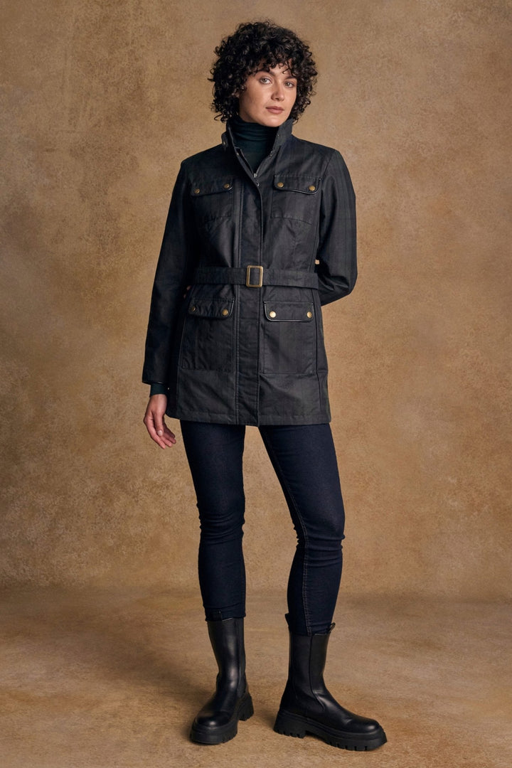 Jack Murphy Ireland - Orla Wax Jacket - Blackwatch - Wax