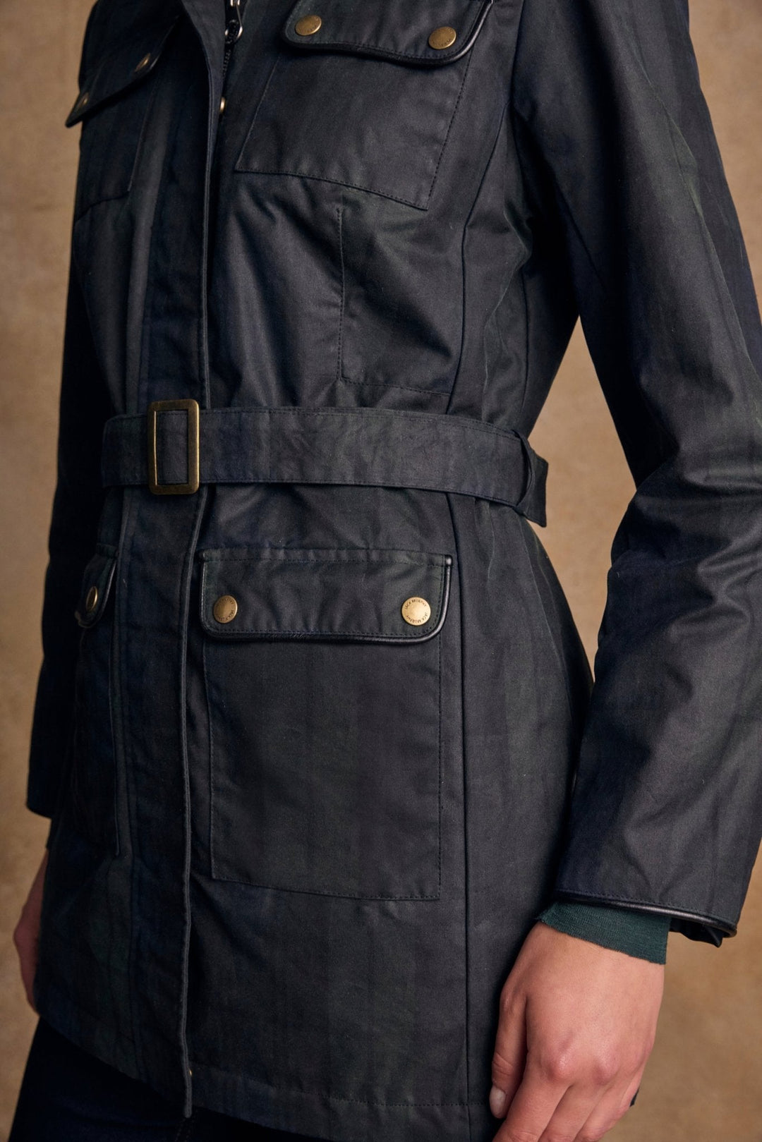 Jack Murphy Ireland - Orla Wax Jacket - Blackwatch - Wax