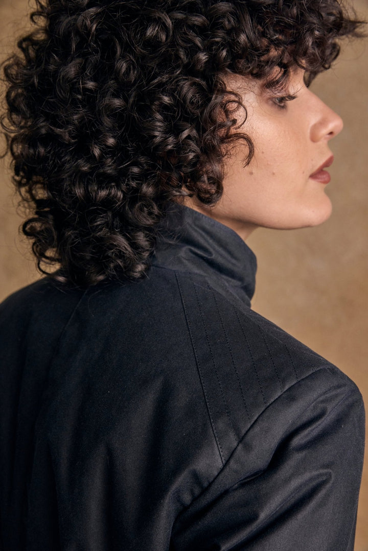 Jack Murphy Ireland - Orla Wax Jacket - Navy - Wax