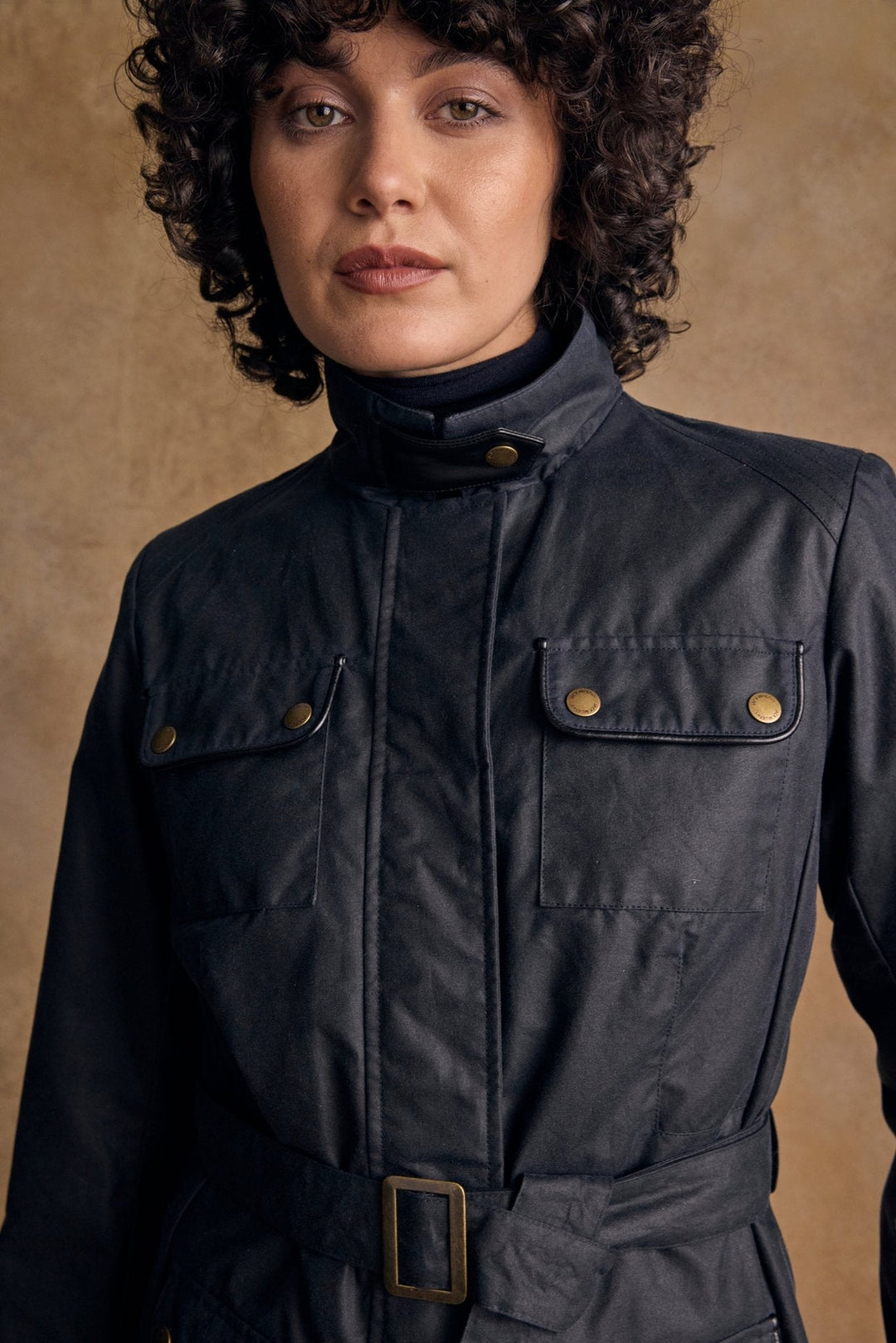 Jack Murphy Ireland - Orla Wax Jacket - Navy - Wax
