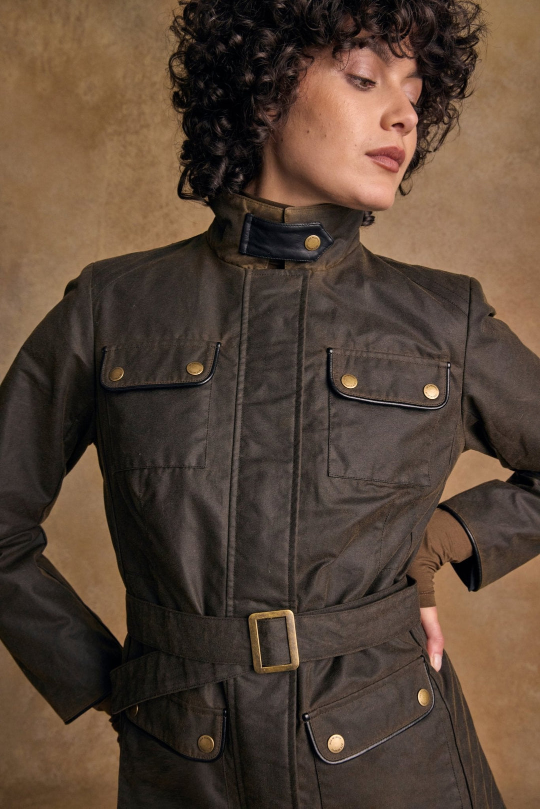 Jack Murphy Ireland - Orla Wax Jacket - Olive - Wax
