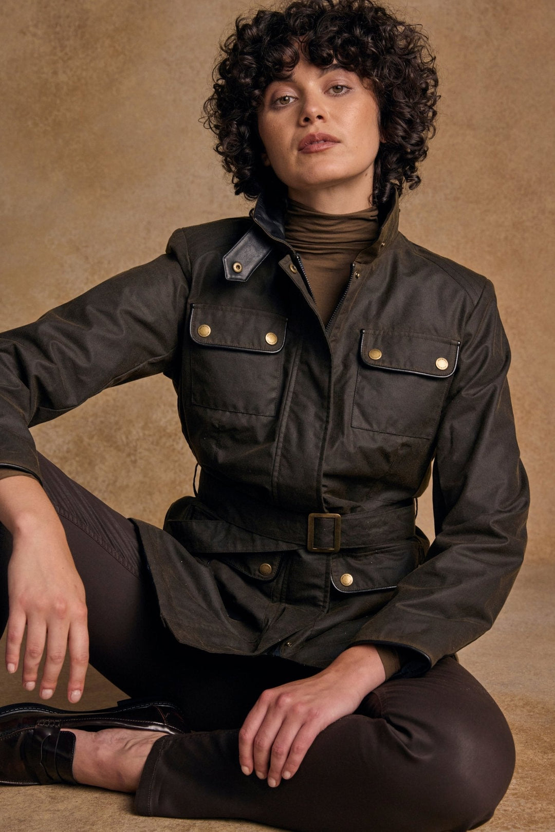 Jack Murphy Ireland - Orla Wax Jacket - Olive - Wax