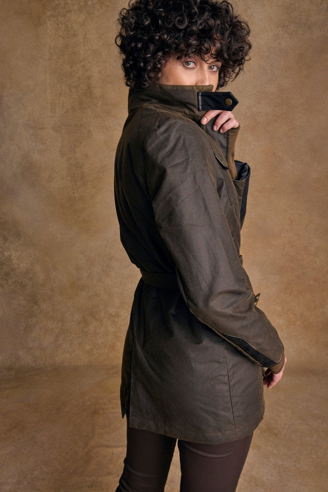 Jack Murphy Ireland - Orla Wax Jacket - Olive - Wax