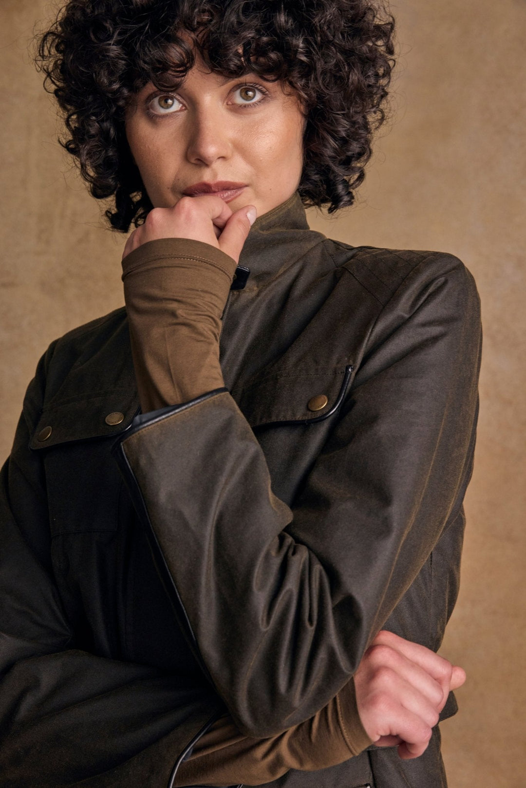 Jack Murphy Ireland - Orla Wax Jacket - Olive - Wax