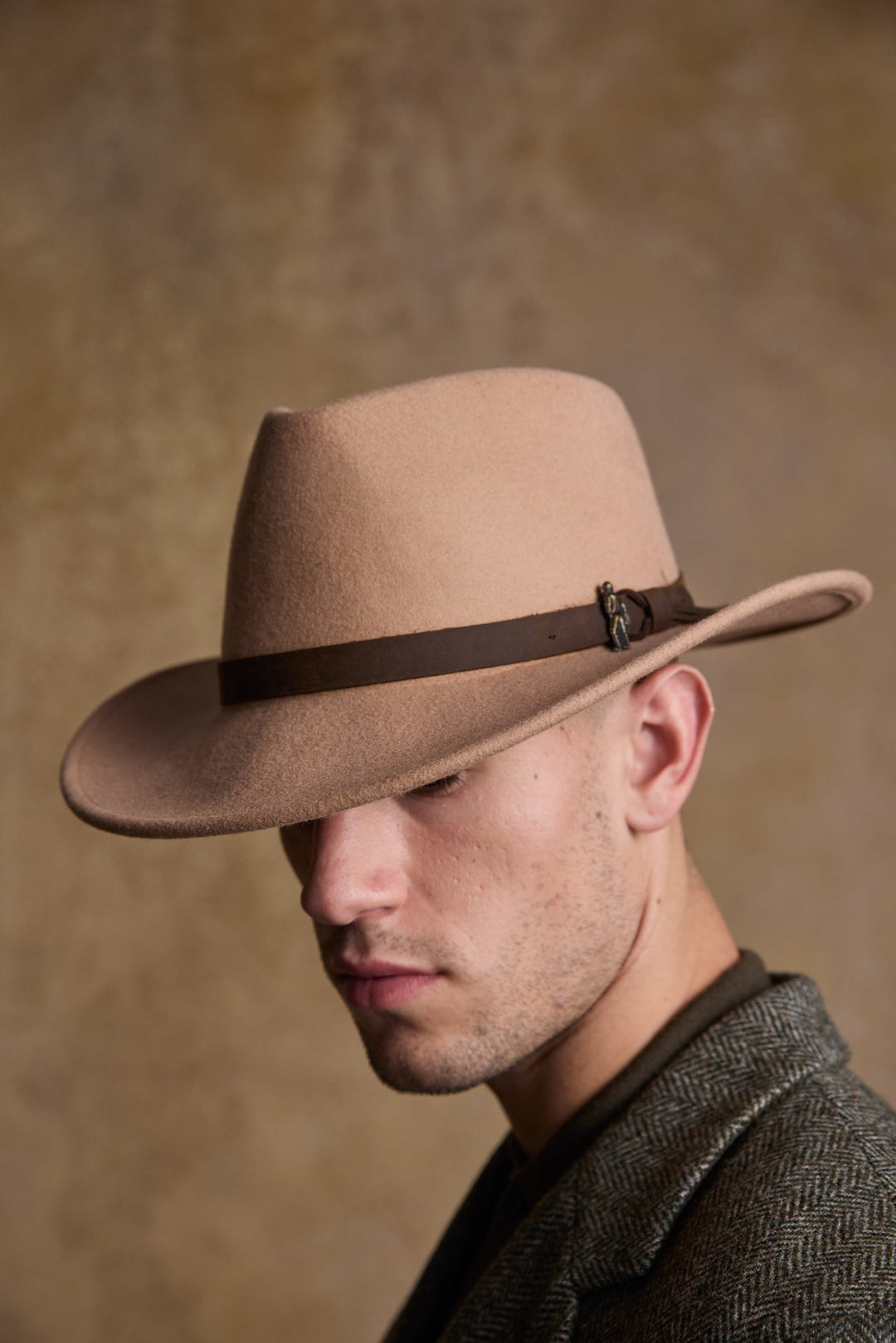 Jack Murphy Ireland - Boston Felt Hat - Tan - Hats