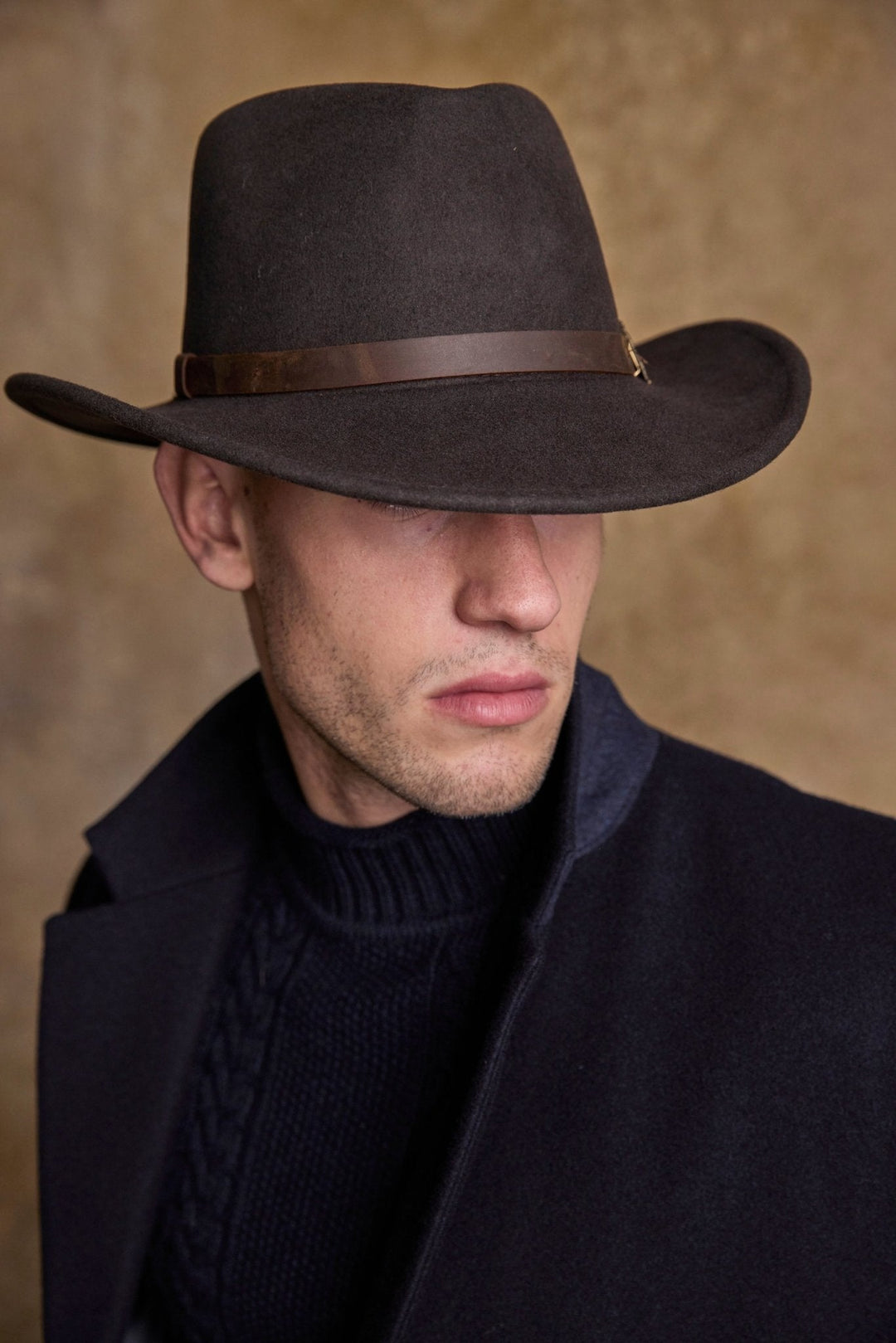 Jack Murphy Ireland - Boston Felt Hat - Brown - Hats