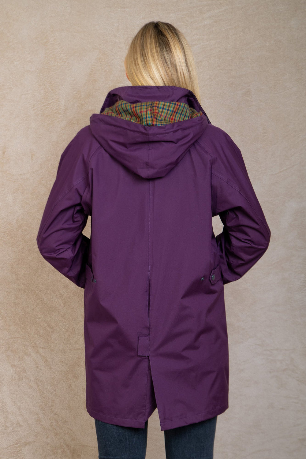 Jack Murphy Ireland - Oxford Waterproof Coat - Blackberry - Waterproof