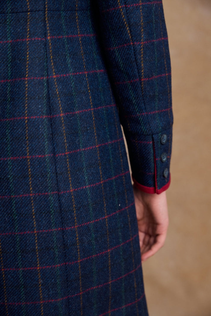 Jack Murphy Ireland - Pamela Tweed Coat - Primary Navy - Tweed