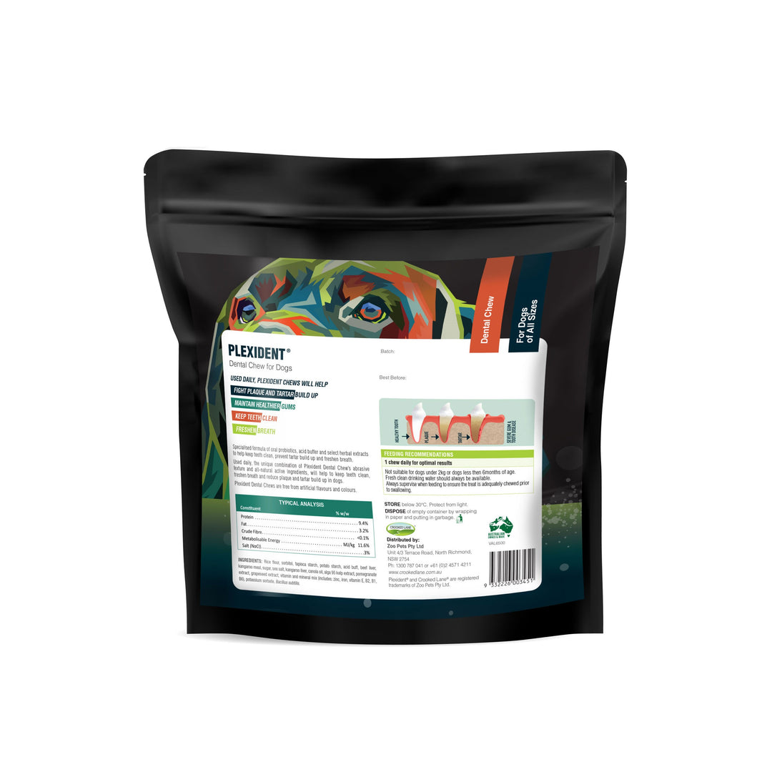 PLEXIDENT® DENTAL CHEW FOR DOGS